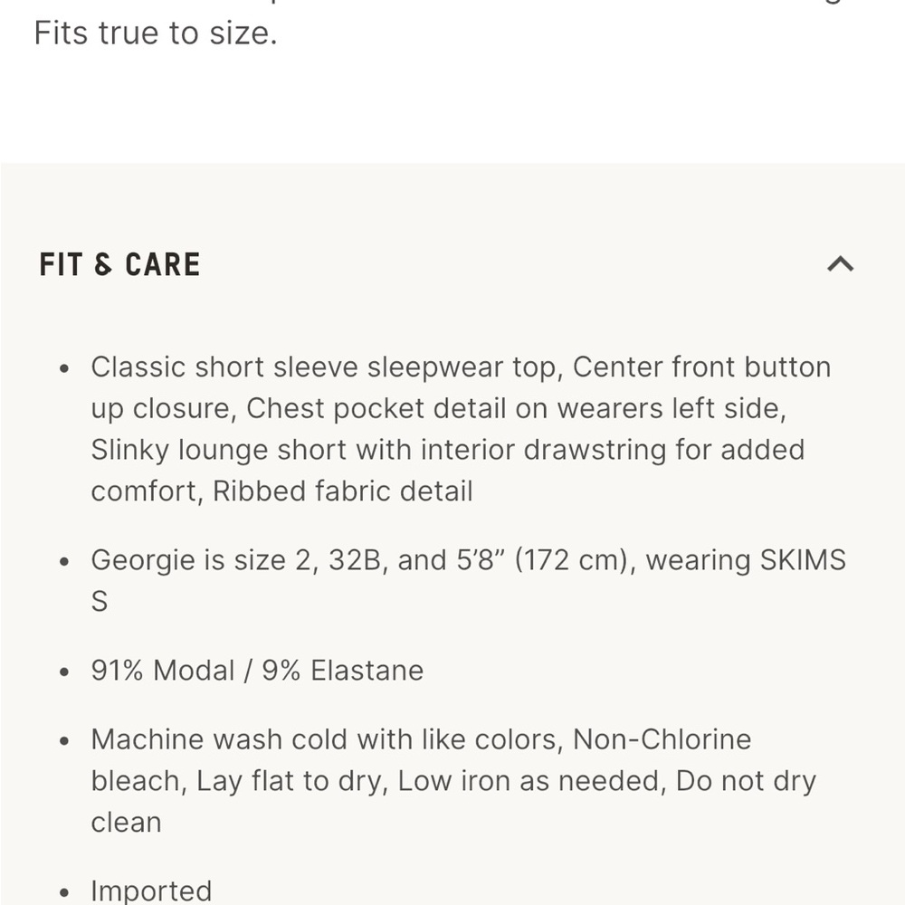 SKIMS SOFT LOUNGE SLEEP SHORT SET - ONYX - Picture 4 of 4